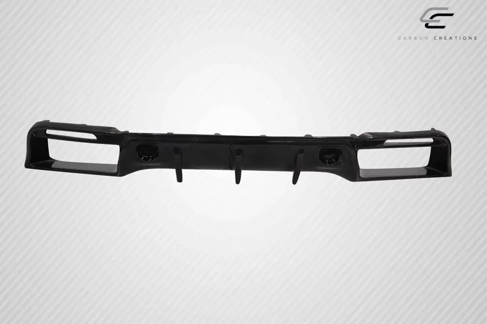 2018-2023 Ford Mustang Carbon Creations Grid Rear Diffuser - 1 Piece