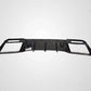 2018-2023 Ford Mustang Carbon Creations Grid Rear Diffuser - 1 Piece