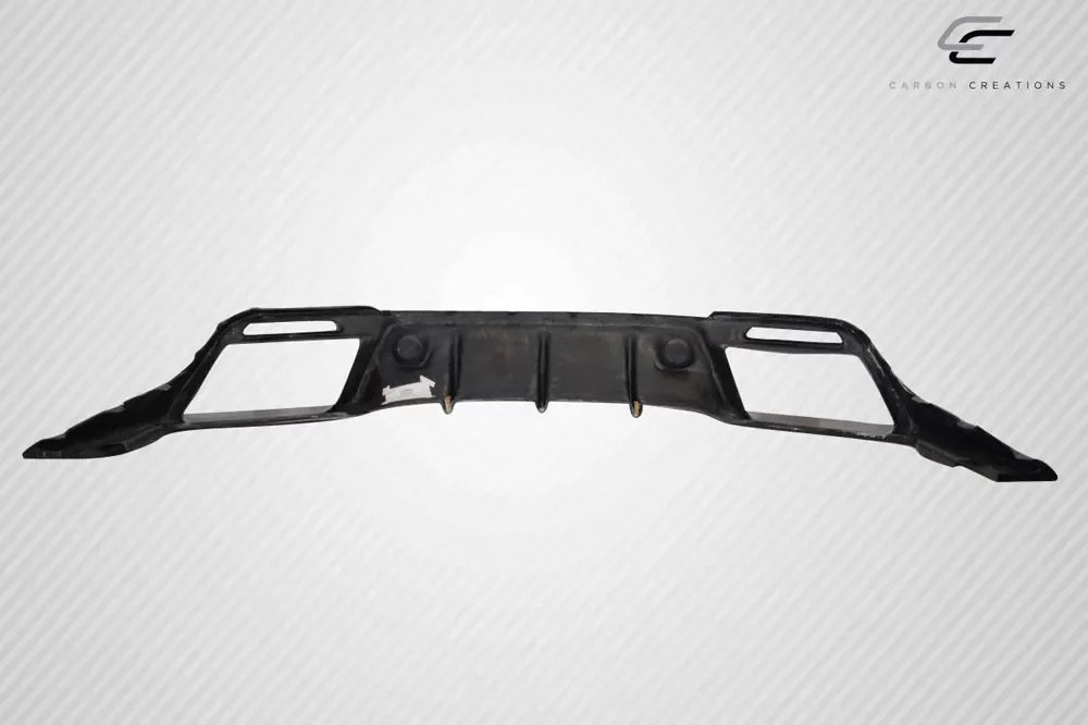 2018-2023 Ford Mustang Carbon Creations Grid Rear Diffuser - 1 Piece