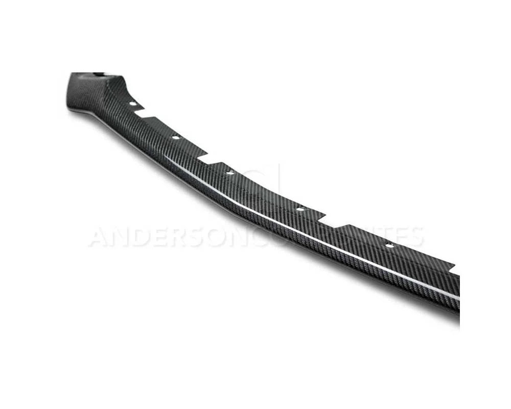 Anderson Composites Carbon Fiber Front Lip Type-OE Style Ford Mustang 2015-2023