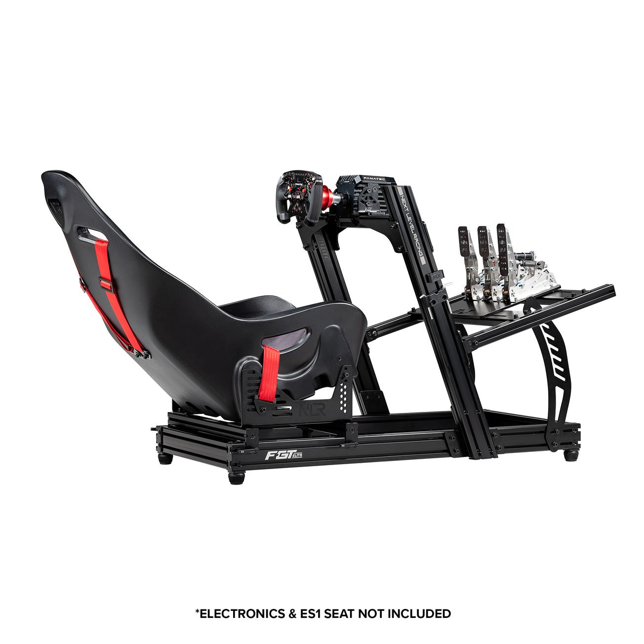 Next Level Racing F-GTElite Lite Racing Simulator Cockpit- Front & Side Mount Edition