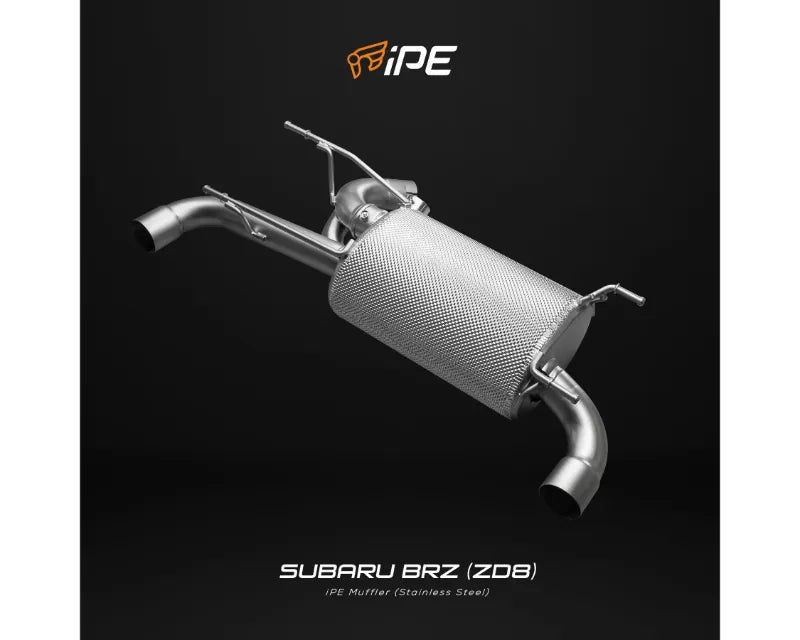 IPE SS Catback Exhaust System OPF Version w/ Chrome Silver Tips + Remote Subaru BRZ ZD8 2.4 |Toyota GR86 ZN8