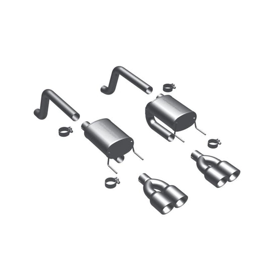 MagnaFlow Exhaust Products Street Series Stainless Axle-Back System Chevrolet 6.2L V8