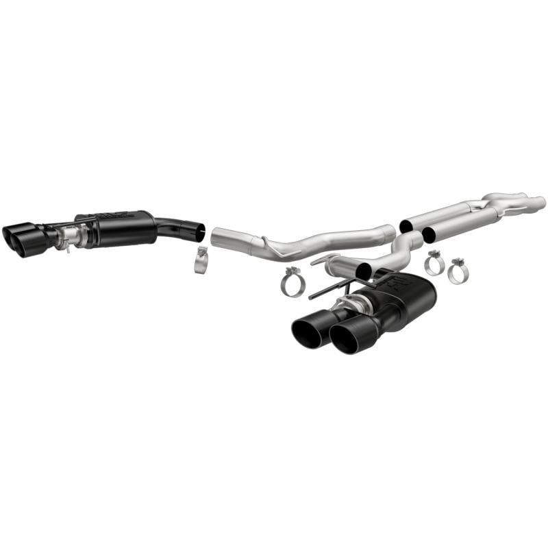 MagnaFlow Exhaust Products Competition Series Black Cat-Back System Ford 5.0L V8