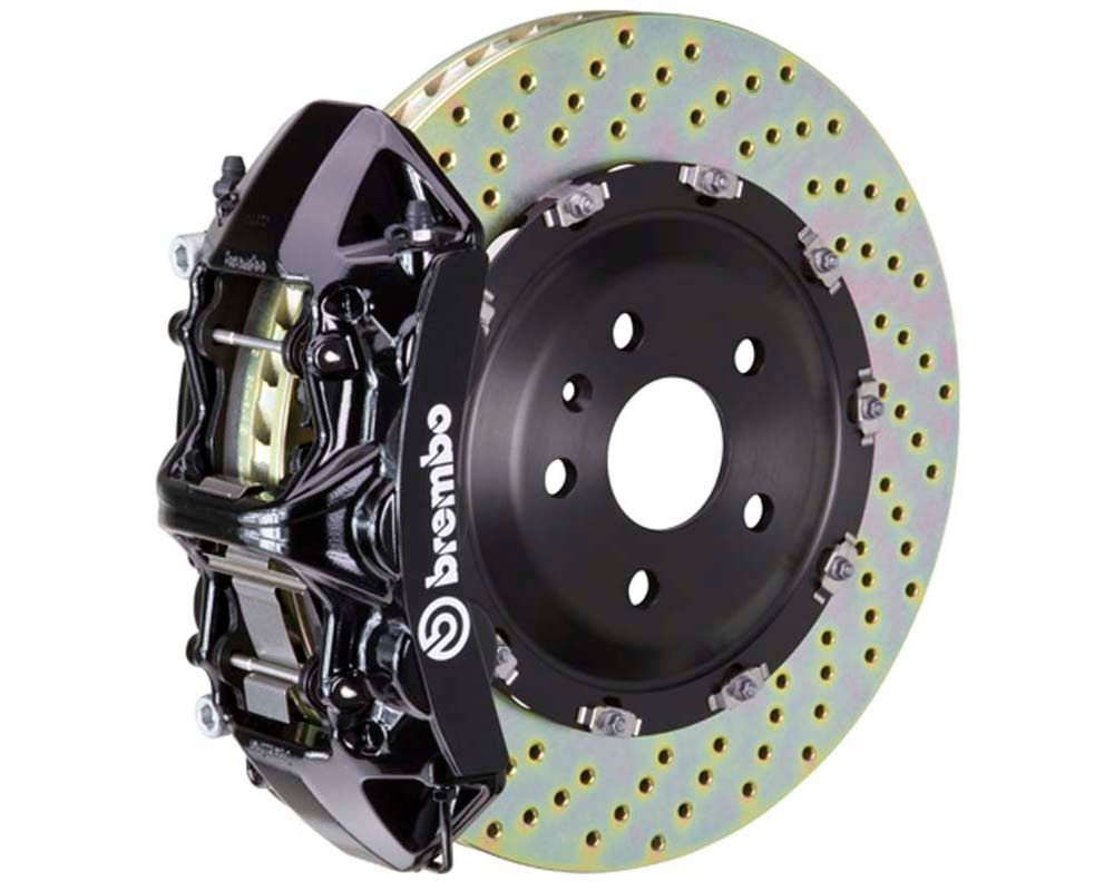 Brembo GT Front Big Brake Kit 365x34 2-Piece 6-Piston Drilled Rotors, Tesla, Model 3, 2018-2023, Model #1N1.8519A1