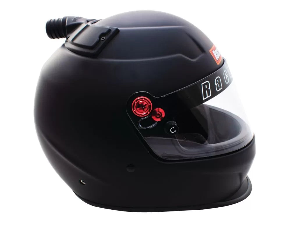 Racequip Flat Black SA2020 PRO20 Top Air Full Face Helmet, Small