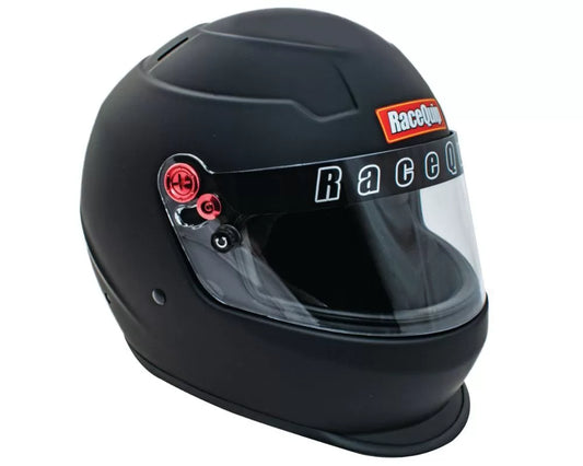 Racequip Flat Black SA2020 PRO20 Full Face Helmet, XX-Small