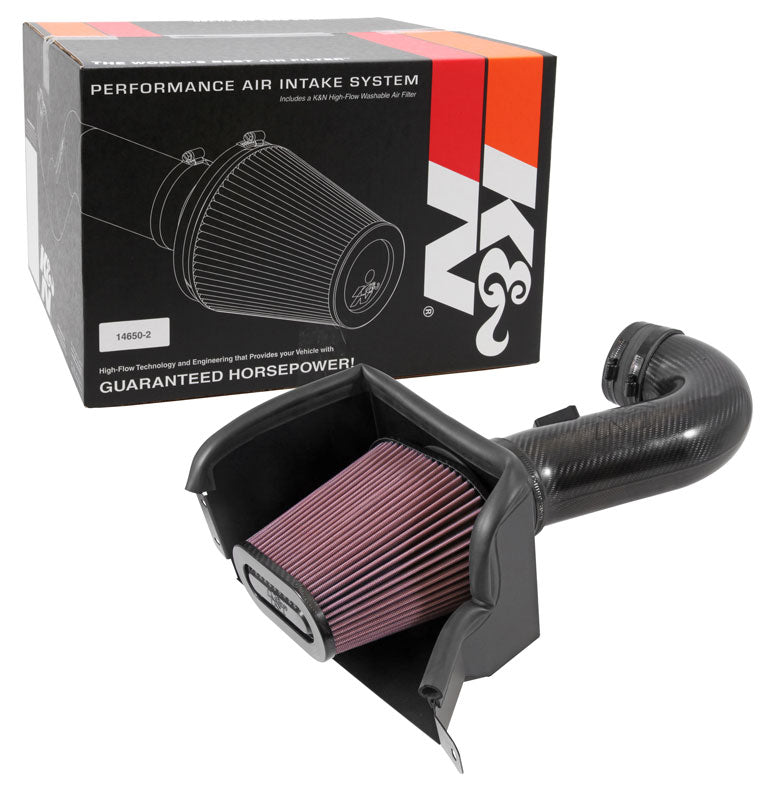 K&N Performance Air Intake System Chevrolet Corvette Stingray 2015-2016 6.2L V8