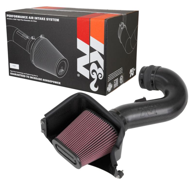 K&N Performance Air Intake System Chevrolet Corvette ZR1 2019 6.2L V8