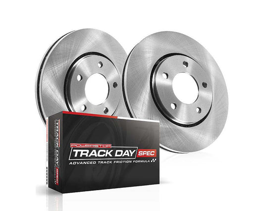 Power Stop Track Day SPEC Brake Kit Front Acura RSX 2002-2006