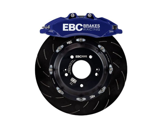 EBC Brakes 380x36mm Storm Shadow Blue Racing 6-Piston Apollo Big Brake Kit Toyota GR Supra 2019+