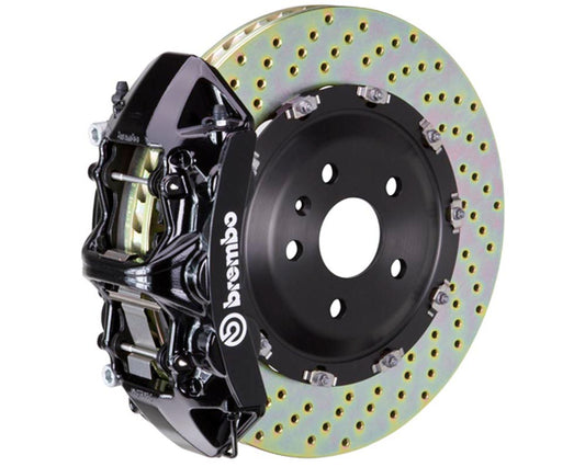 Brembo GT Front Big Brake Kit 380x34 2-Piece 6-Piston Drilled Rotors