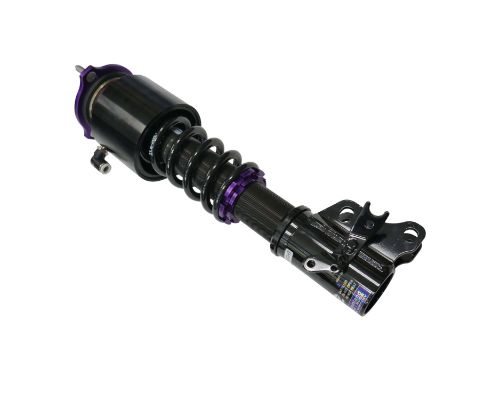 D2 Racing RS Series Coilover w/ Front Air Cups + Silver Control System Honda Civic 1992-2000