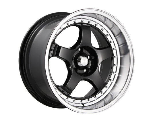 Konig SSM Gloss Black w/Machine Face Wheel 18x9 5x114.3 22