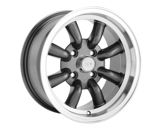 Konig Rewind Graphite w/Machined Lip Wheel 15x7 4x100 40