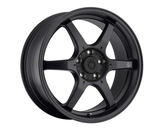 Konig Backbone Matte Black Wheel 18x8 5x114.3 35