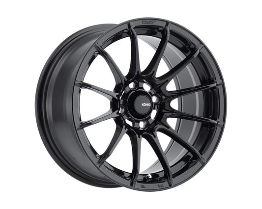 Konig Dial In Gloss Black Wheel 15x7 4x100 35