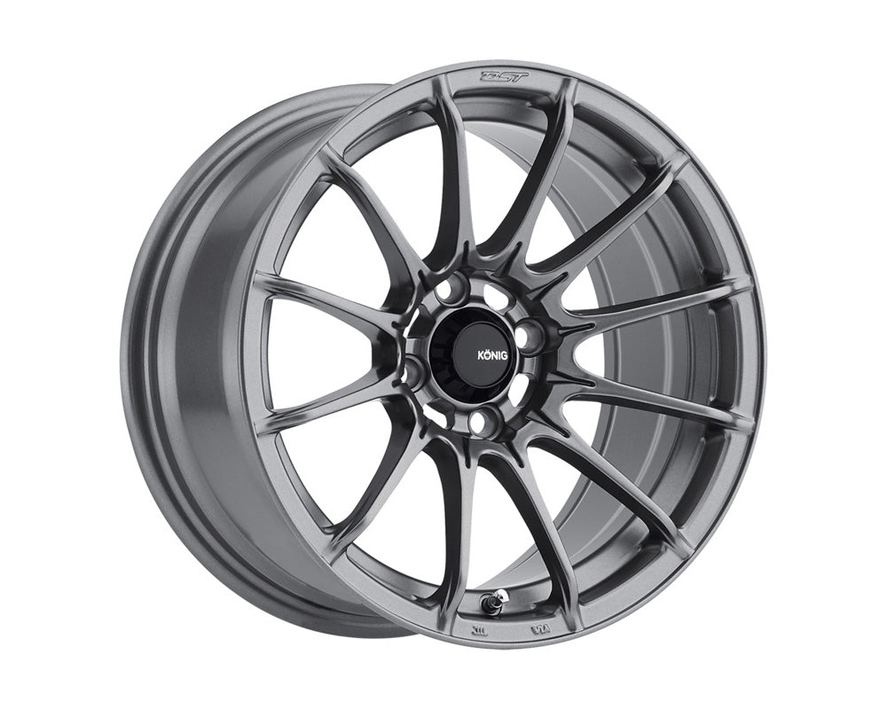 Konig Dial In Matte Grey Wheel 15x7 4x100 35