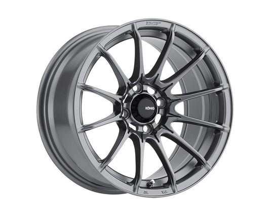 Konig Dial In Matte Grey Wheel 15x9 4x100 35