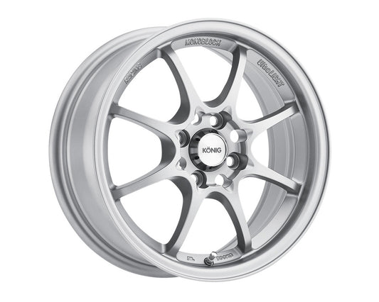 Konig Helium Silver Wheel 15x6.5 4x100 40