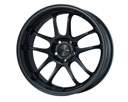 Enkei PF01EVO Wheel Racing Series Black 18x10.5 5x114.3 15mm