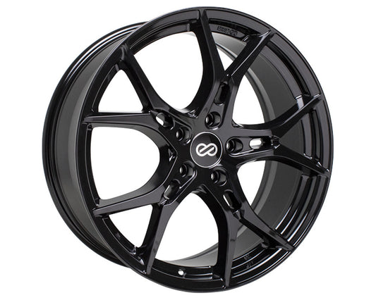 Enkei VULCAN Wheel Performance Series Gloss Black 19x8 5x114.3 35mm