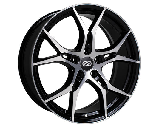 Enkei VULCAN Wheel Performance Series Black Machined 19x8 5x114.3 35mm