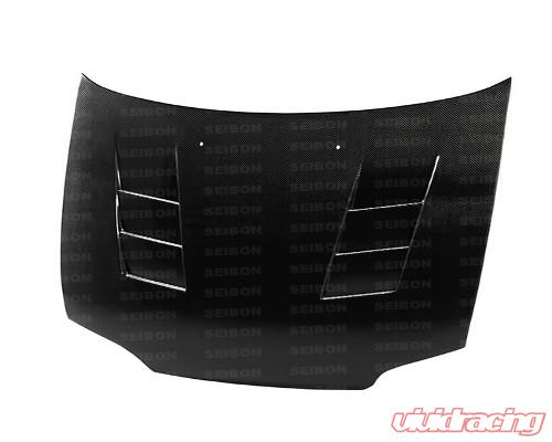 Seibon TS Style Carbon Fiber Hood Honda Civic 2dr 92-95