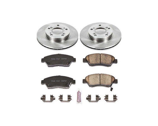 Power Stop Autospecialty Brake Kit Front Acura RSX 2002-2006