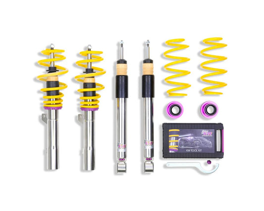 KW Coilover Kit V3 Honda Civic Coupe Hatchback Sedan | Civic Del Sol with Rear Lower Fork Mounts 1992-1997