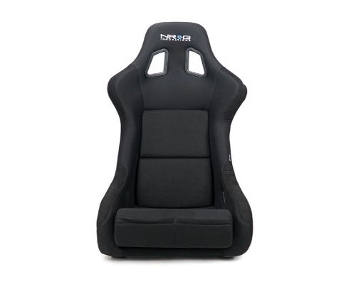 NRG Carbon Fiber Bucket Seat Large Silver