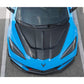 Street Hunter FRP Hood w/ Carbon Fiber Vents Chevrolet C8 Corvette Stingray 2020-2024