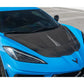 Street Hunter Carbon Fiber Hood w/ Carbon Fiber Vents Chevrolet C8 Corvette Stingray 2020-2024