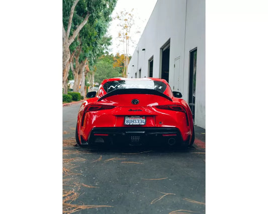 Street Hunter Carbon Fiber High Kick Rear Spoiler Toyota Supra 2020-2023