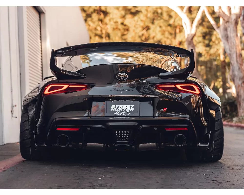 Street Hunter FRP Wide Body Full Kit Toyota Supra 2020-2023 + Carbon Fiber Front Lip and Rear Wing