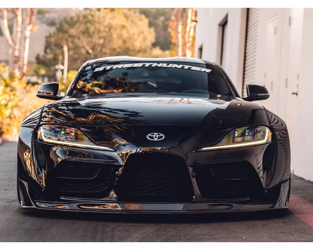 Street Hunter FRP Wide Body Full Kit Toyota Supra 2020-2023 + Carbon Fiber Front Lip and Rear Wing