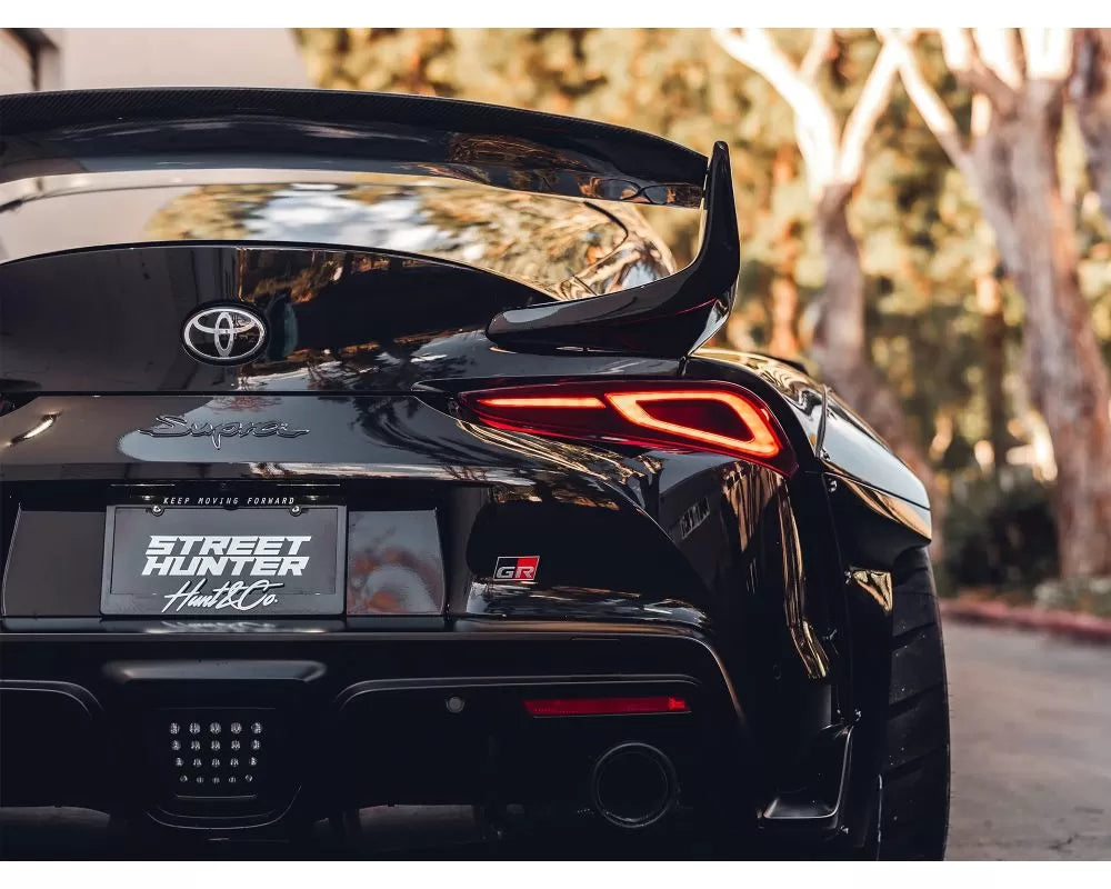 Street Hunter FRP Wide Body Full Kit Toyota Supra 2020-2023 + Carbon Fiber Front Lip and Rear Wing