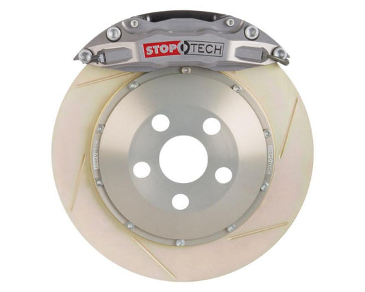 StopTech Trophy Sport Big Brake Kit Silver Caliper Slotted 2 PieceRotor Front Acura RSX Front 2002-2006 2.0L 4-Cyl