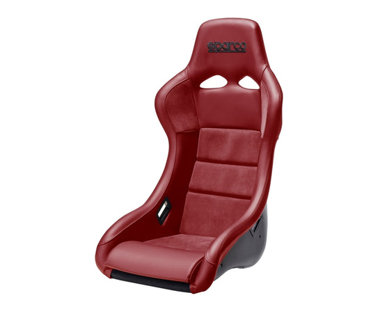 Sparco Leather/Alcantara Red QRT Performance Seat