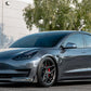 VR Aero Gloss Carbon Fiber Front Lip Spoiler Tesla Model 3 2018+