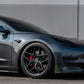 VR Aero Gloss Carbon Fiber Front Lip Spoiler Tesla Model 3 2018+