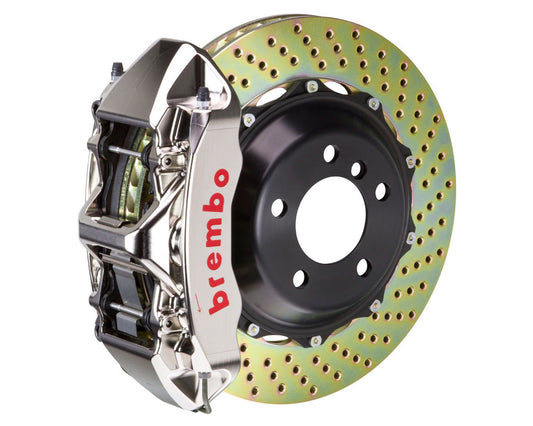 Brembo GT-R Rear Big Brake Kit 380x32 6-Piston Drilled Rotors, Chevrolet, Corvette C8, 2020-2023, Model #2M1.9007AR