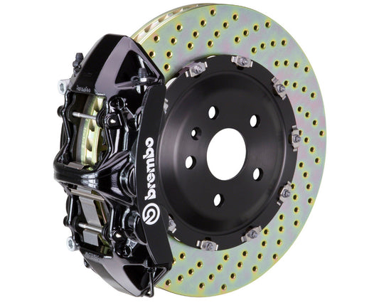 Brembo GT Front Big Brake Kit 380x34 2-Piece 6-Piston Drilled Rotors, Tesla, Model S, 2014-2023, Model #1N1.9046A1