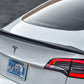 VR Aero Matte Carbon Fiber Trunk Spoiler Tesla Model 3 2018+