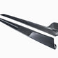 VR Aero Gloss Carbon Fiber Side Skirts Tesla Model 3 2018+