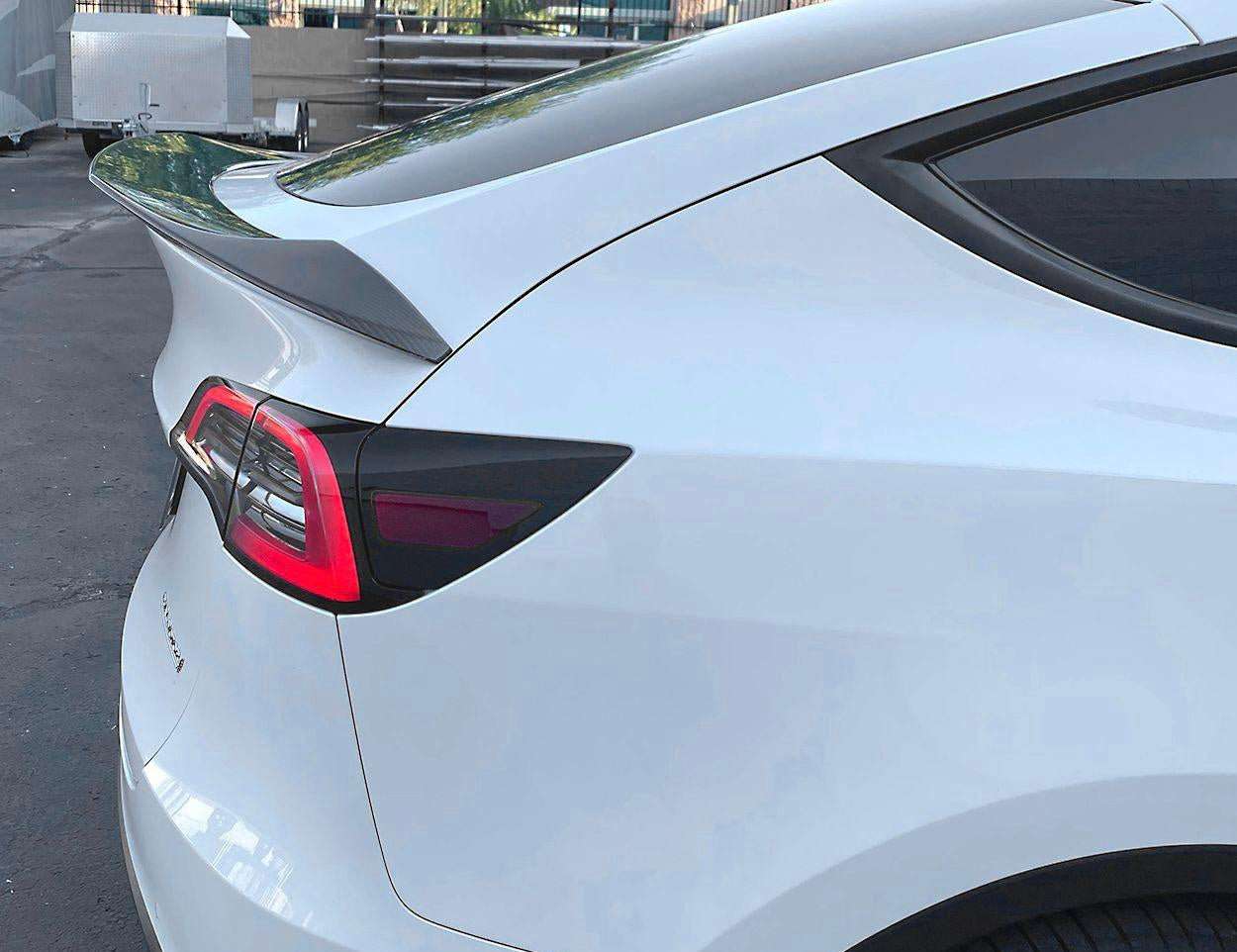 VR Aero Carbon Fiber Rear Trunk Spoiler Tesla Model Y 2020+