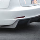 VR Aero Matte Carbon Fiber Rear Diffuser Tesla Model 3 2018+