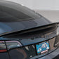 VR Aero Gloss Carbon Fiber Trunk Spoiler Tesla Model 3 2018+