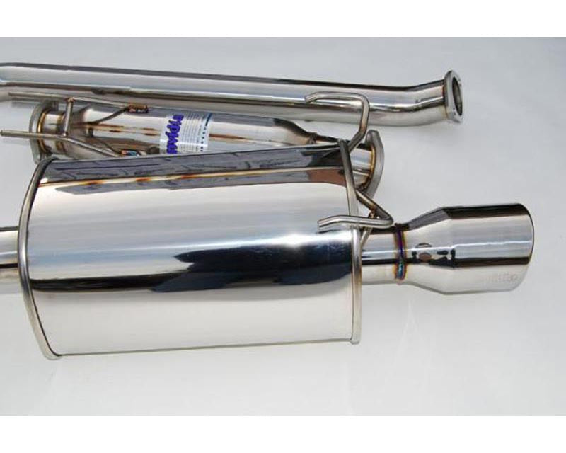 Invidia Q300 Catback Exhaust Stainless Steel Rolled Tip Acura RSX Type-S 2002-2006