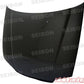 Seibon Carbon Fiber OEM-Style Hood Honda Civic 2dr 3dr 92-95